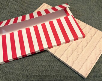 Fat Envelopes for thick cards, faux book to stuff secret cash & stationary/stickers into! 2 sizes; largest uses the most of 12x12 cardstock