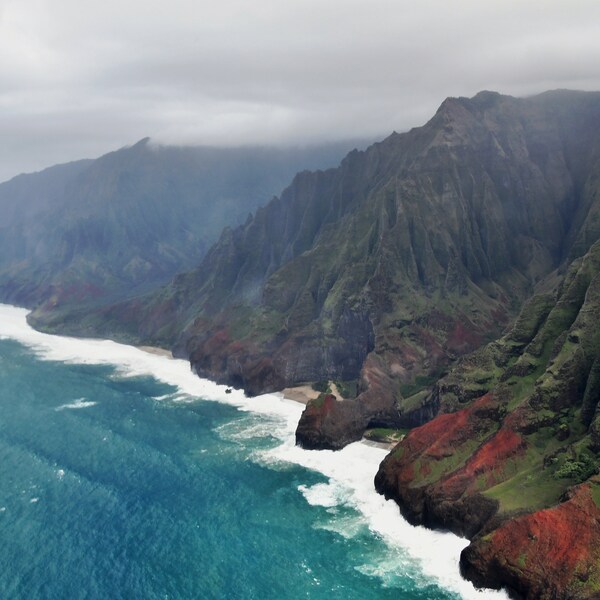 Kauai Beach from Above