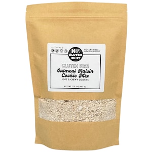 Gluten Free Oatmeal Raisin Cookie Mix