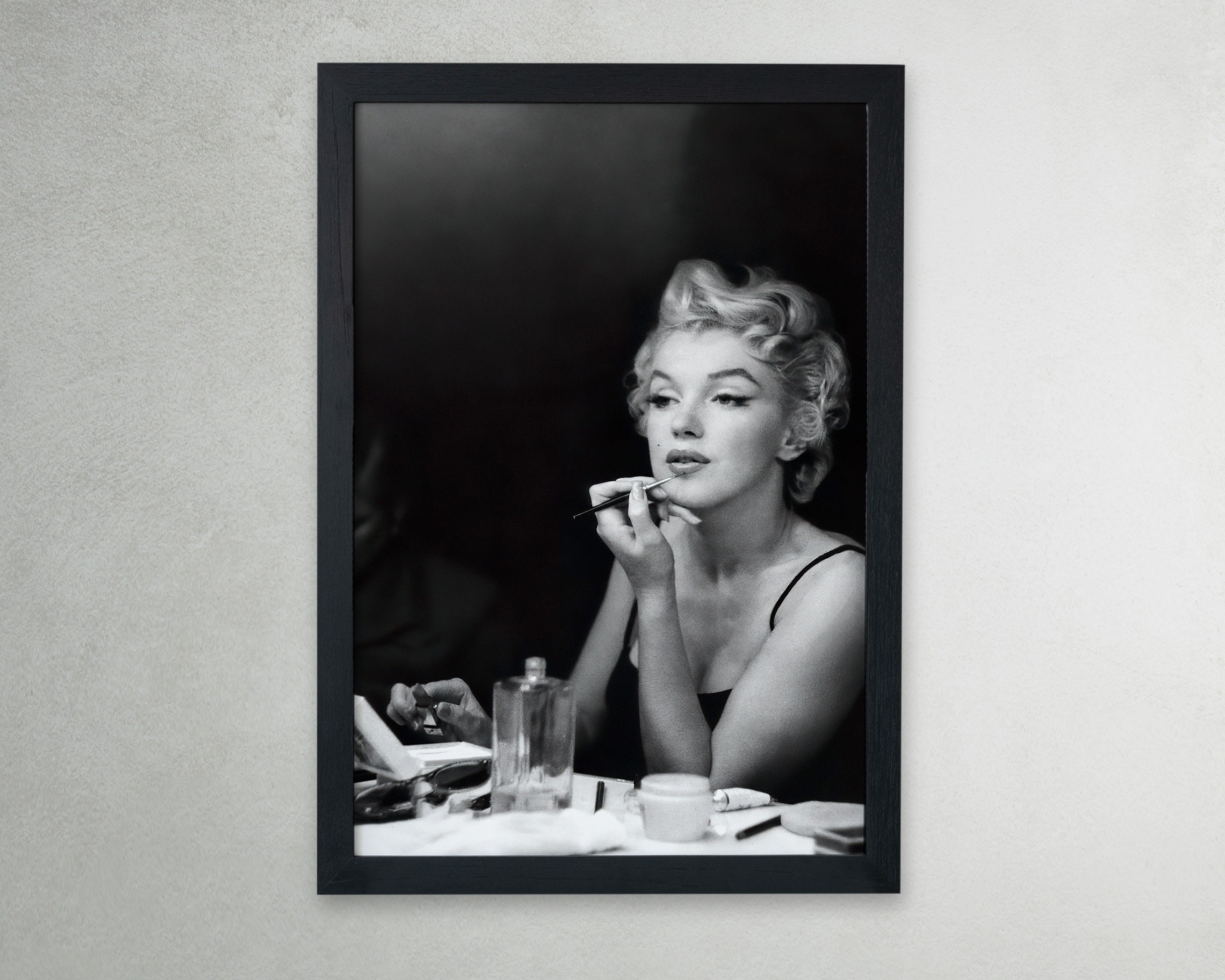 Marilyn Monroe Poster Wall Art | Old Hollywood Print | Fashion ...