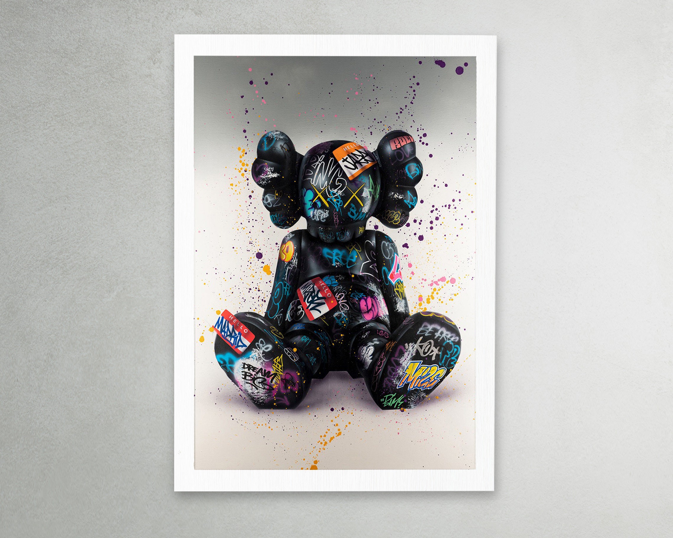 【激レア】Invader x Obeyコラボ作品/ Banksy kaws 激レア】Invader x Obeyコラボ作品/ Banksy kaws（Obey with
