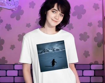 Pingüino, ¿pero por qué? – Meme de pingüino nihilista, camiseta de pingüino