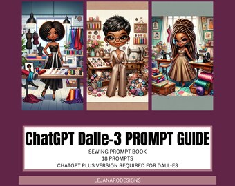 AI Prompt Guide with African American Sewing Beauties & Interactive GPT
