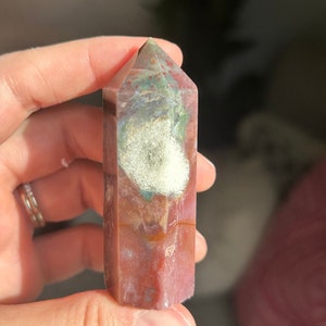 High Quality Ocean Jasper Tower ~ Gorgeous Ocean Jasper Tower ~ Colorful Ocean Jasper Tower ~ Ocean Jasper Tower ~ Ocean Jasper