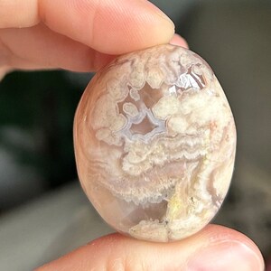 Beautiful Large Flower Agate Tumble ~ High Quality Flower Agate Tumble ~ Flower Agate ~ Tumbled Flower Agate
