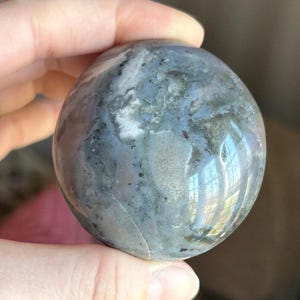Beautiful Ocean Jasper Palm Stone ~ Large Ocean Jasper Palm Stone ~  Ocean Jasper ~ Palm Stone ~ Jasper ~ Crystal Palmstone