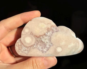 Druzy roze amethist wolk met bloemagaat ~ hoogwaardig kristal ~ kristalcadeau ~ natuurlijk kristal ~ reiki ~ manifestatie ~ edelsteen
