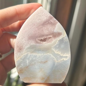 Gorgeous High Quality Pink Amethyst Agate Flame ~ Druzy Pink Amethyst Agate Flame ~ Pink Amethyst ~ Pink Amethyst Free Form ~ Crystal