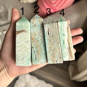 Beautiful Hemimorphite Tower ~ YOU PICK Hemimorphite Tower ~ Hemimorphite Obelisk ~ Hemimorphite Tower ~ Hemimorphite ~ You Pick Crystal