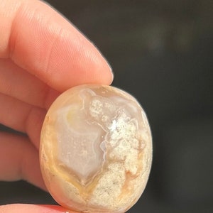 Stunning Flower Agate Tumble With Amethyst ~ High Quality Flower Agate Tumble ~ Flower Agate Tumble ~ Flower Agate