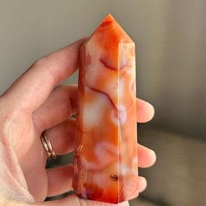 Beautiful Carnelian Tower ~ Carnelian Tower ~ Carnelian ~ Polished Carnelian Tower