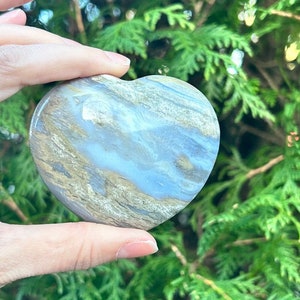 Beautiful Ocean Jasper Heart ~ High Quality Ocean Jasper ~ Ocean Jasper Heart ~ Ocean Jasper ~ Ocean Jasper Heart