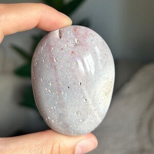 Beautiful Ocean Jasper Palm Stone ~ Ocean Jasper ~ Ocean Jasper Palm Stone