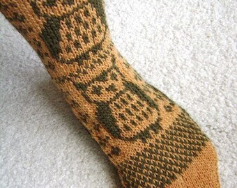 Owlsocks sock pattern