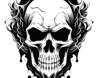 Skull | Skull Svg | Skeleton Svg | Grim Reaper | Skull Png | Skull Svg Bundle | Transparent | Instant Download | Vector |
