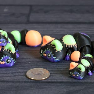 Frankenkitty Fidget Toy, Glow-in-the-Dark 3D Print