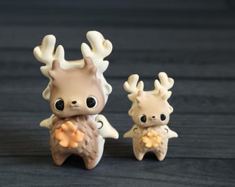 3D Printed Deer Fidget Toy - Fall Gradient, Desk Decor