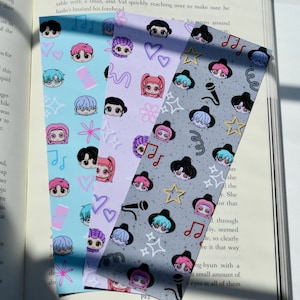 Kpop Demon Hunter Bookmarks | Cute Bookmarks | Book Lovers
