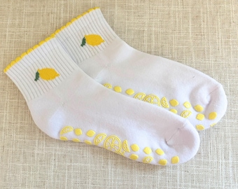 Lemon Drop Pilates Sock