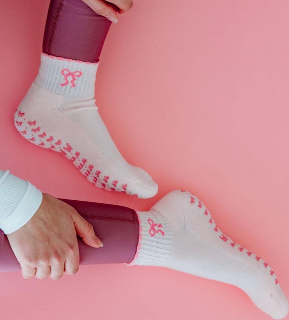 Off white pink socks 2025
