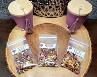 MOOKAITE Gemstone Chips --- 2 oz. Bag  (60+ Grams) --- Polished / Tumbled--- Grade A --- (gemstone chips - jasper)