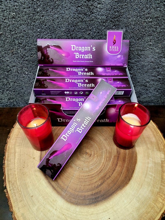 DRAGON'S BREATH Incense Sticks Hand Rolled Masala Etsy