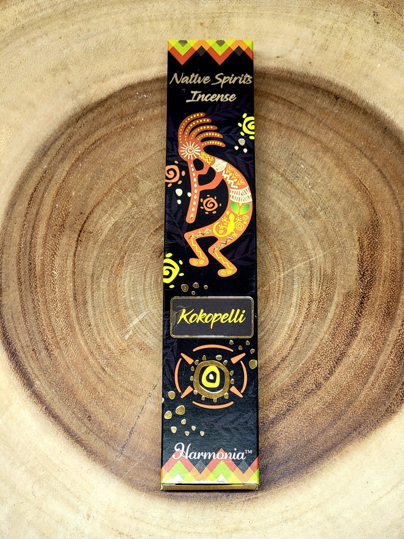 KOKOPELLI Incense Sticks ROSE Blend 15 gram package Harmonia Brand by Goloka Bild 2