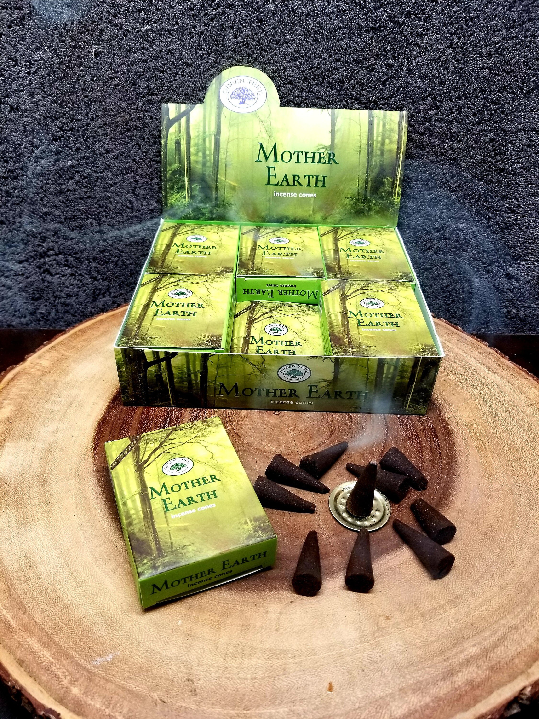MOTHER EARTH Incense CONES Premium Incense From Green Tree Etsy