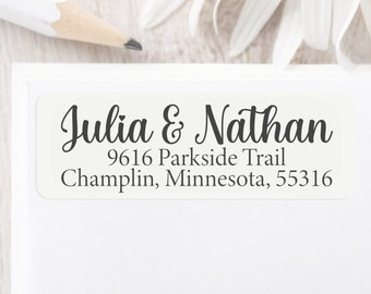 High Quality Roll Return Address Labels, Return Address Labels, Wedding Address Stickers, Calligraphy Address Labels, ROLL