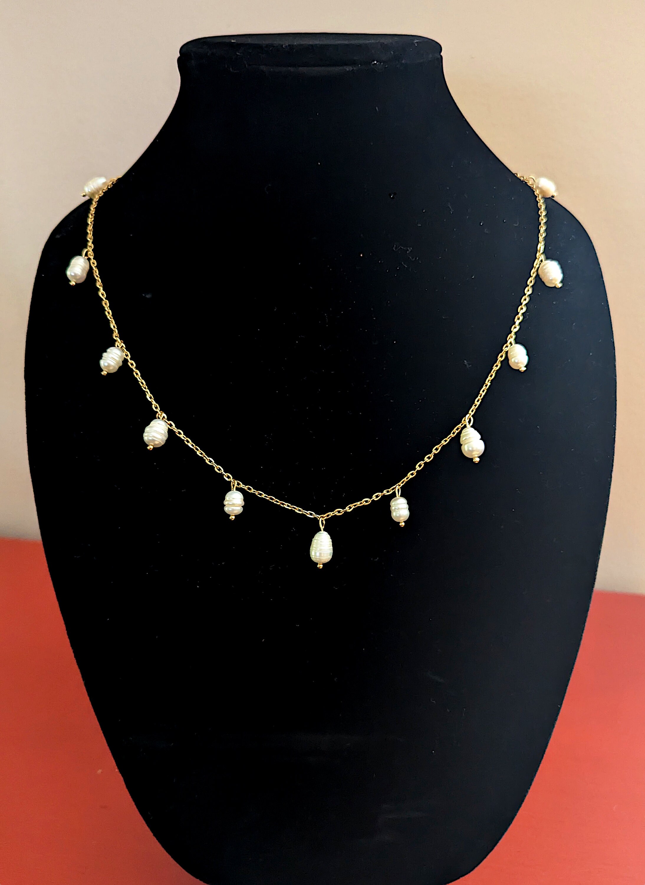 ★BICYCLETROPHY★ BT Pearl Necklace 01 8mm Amazon.com: Trinckle Single Pearl Necklace, 8MM Dainty Pearl