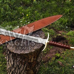 Damascus sword , Handmade sword , Viking Sword , Viking axe