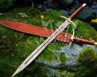 PERSONALIZED VIKING sword Handmade Perfect Gift for Boyfriend Unique Holiday Wedding Gifts for Him with scabbard groomsmen Gifts for Dad