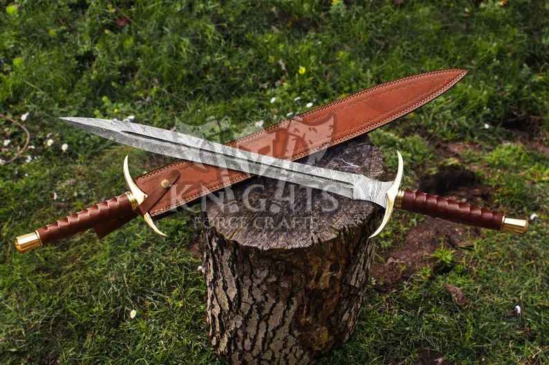 Damascus sword , Handmade sword , Viking Sword , Viking axe