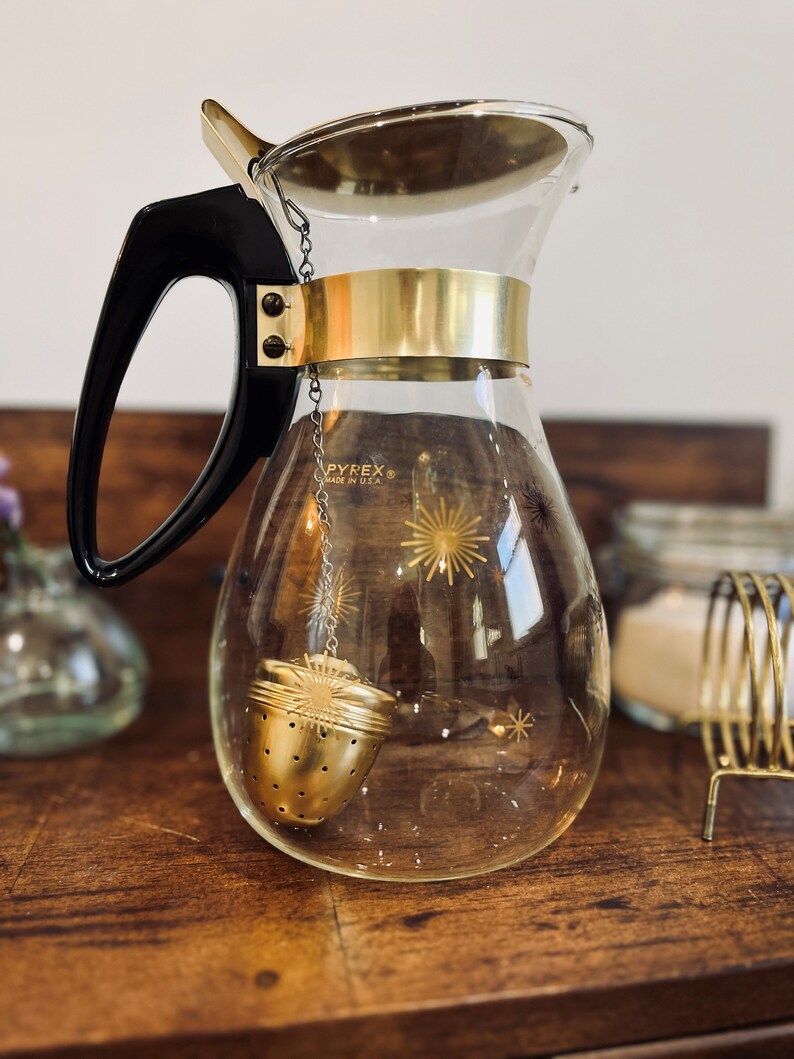 Vintage Pyrex Starburst Sunburst Carafe 1960s - Etsy