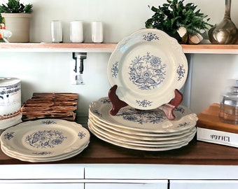 Homer Laughlin Imperial Blue Dresden China