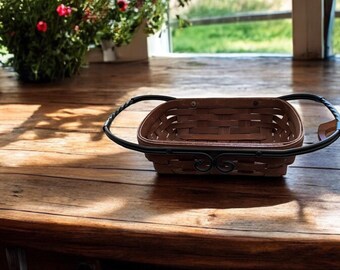 Longaberger Serving Basket with handles