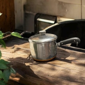 Vintage Revere Ware Cookware | 2 qt. Saucepan | Copper Clad