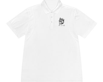 King Polo-Kleidung mit schwarzem Logo