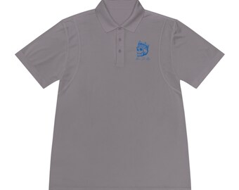 King Polo-Kleidung mit blauem Logo