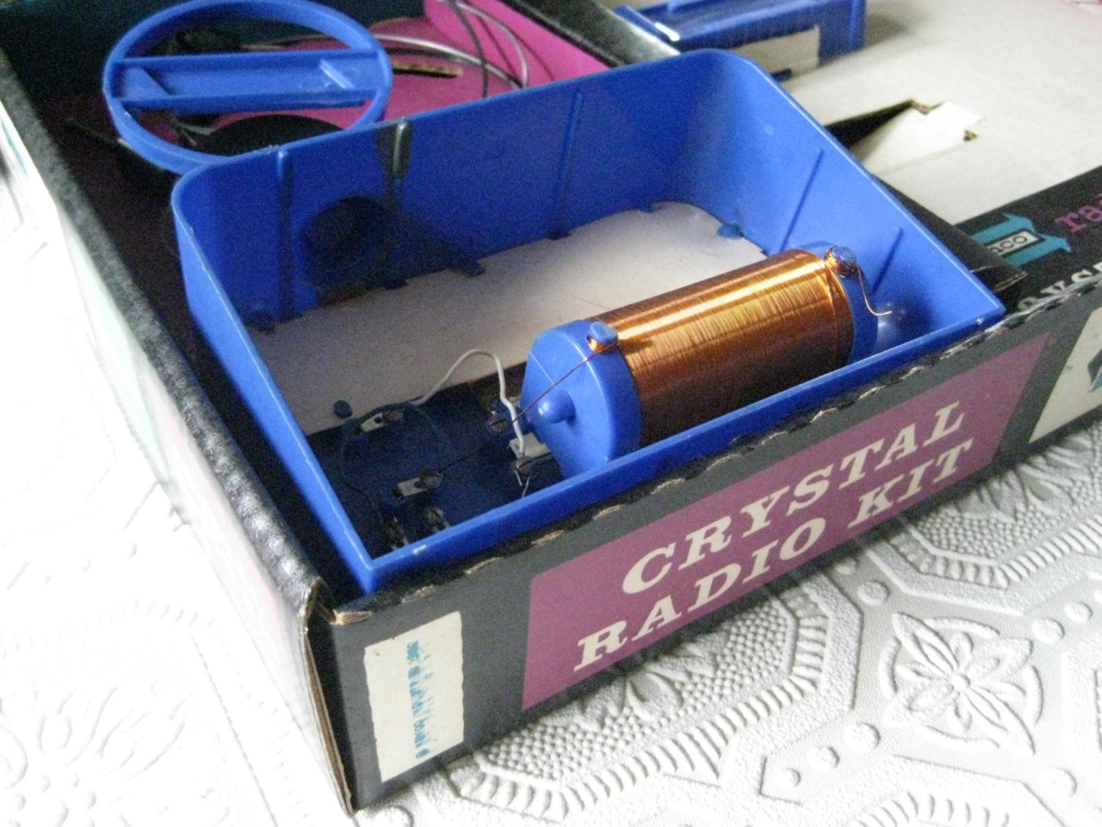 Remco Radiocraft Crystal Radio Kit Style No. 106 Vintage 1960s Etsy