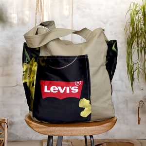 Tote Shopping Bag from recycled fabrics with Levi&#39;s-Misty