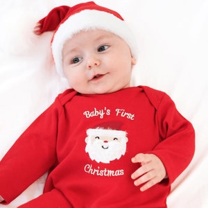 Babys erstes Weihnachts Outfit Set, Home Coming Weihnachts Outfit für Neugeborene, Baby Weihnachtsgeschenk, Neues Baby Geschenk, Baby-Dusche-Geschenk, Weihnachten