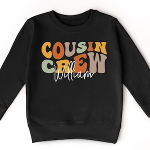Bluza Cousin Crew na zamówienie | Dopasowany kuzyn | Rodzinne wakacje | Bluza dla malucha | Prezent dla kuzyna | Spotkanie rodzinne | Cousin Crew | Cousin Squad