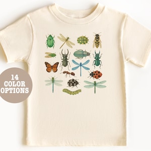 Chemise enfant Bugs, Chemise enfant du futur entomologiste, Chemises mignonnes pour tout-petits, Chemise enfant Bug Lover, Chemises enfants et jeunes, Chemise enfant Science Lover