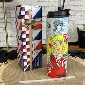 Lindo copo de doces, copo de doces de desenho animado de anime de 20 oz