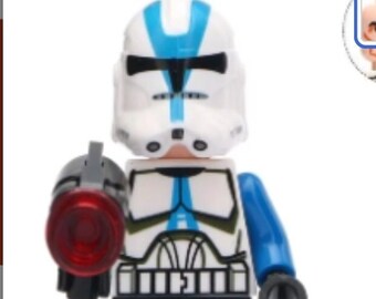 Clone Trooper 501st Custom minifigure.  Brand new in package.