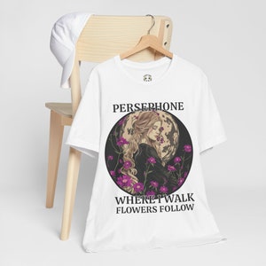 Persephone T-shirt | Greek Goddess, ancient mythology cotton tee
