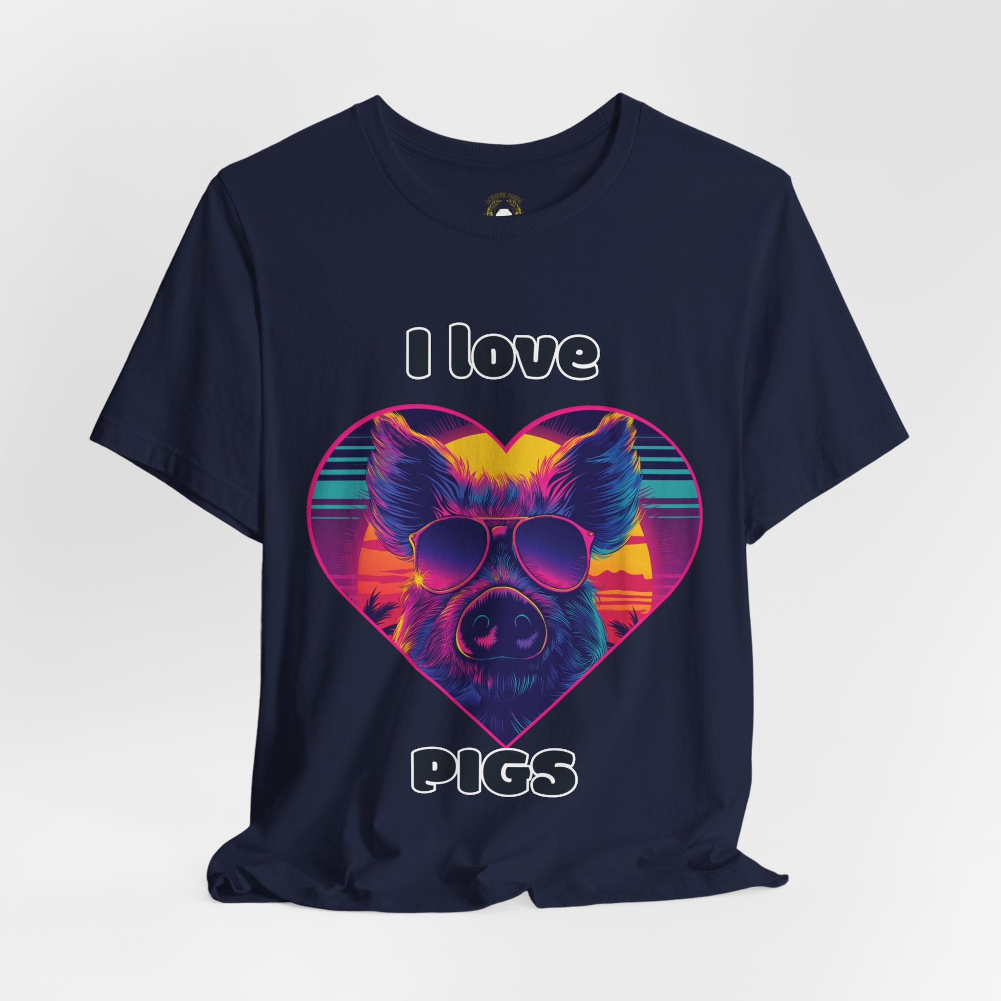 Pig Shirt, I Love Pigs Shirt | Pig T-shirt, Funny Pig Shirt