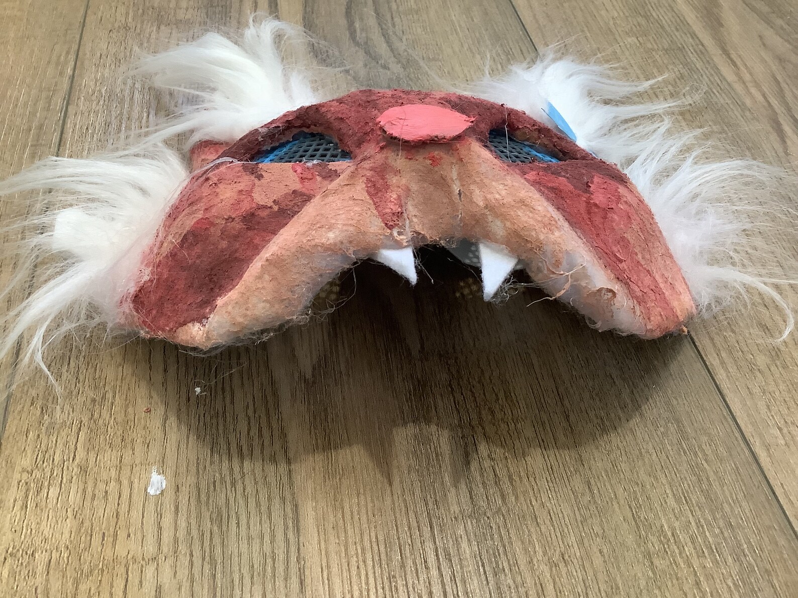 Pink/ginger Tabby Cat Therian Mask Etsy