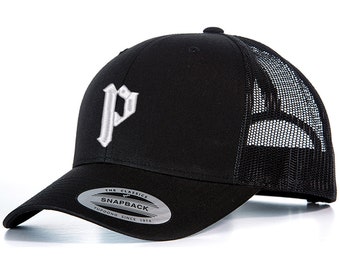 Casquette trucker personnalisée snapback avec lettre brodée